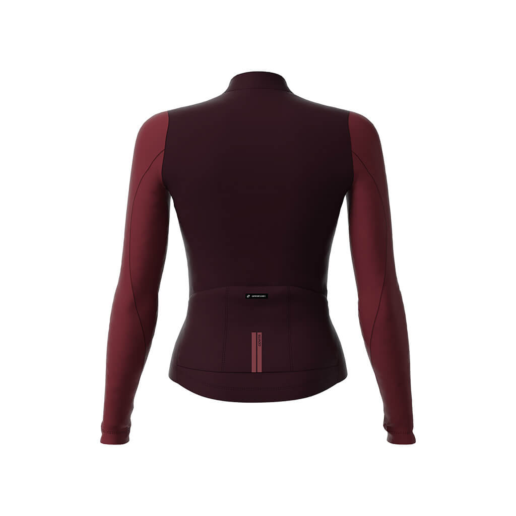 Women's Long Sleeve Thermal Jersey (Mulberry)