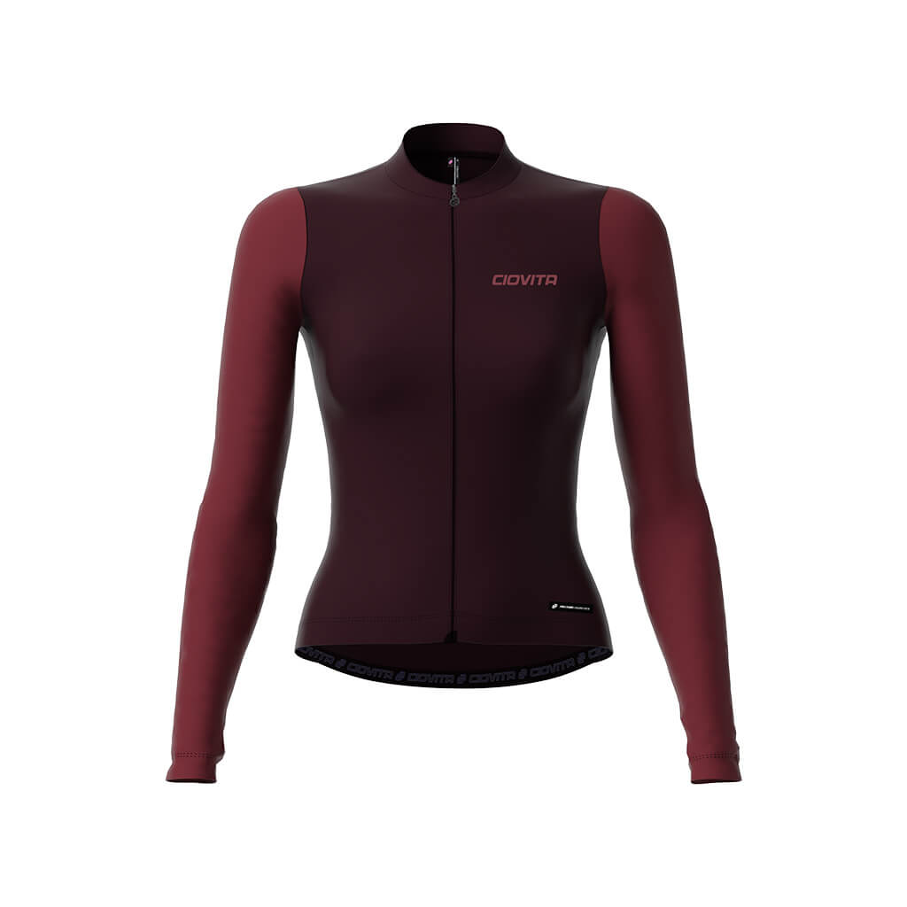 Women's Long Sleeve Thermal Jersey (Mulberry)