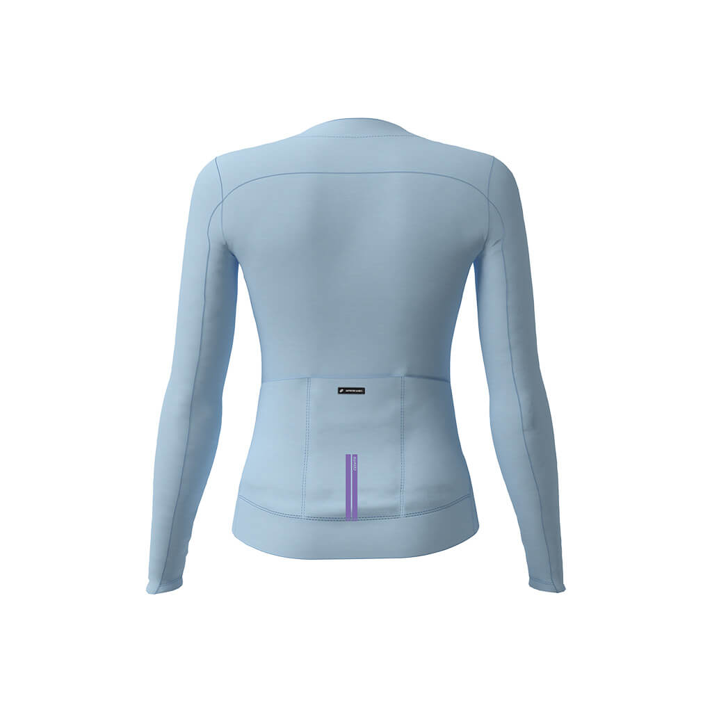 Women's Librio Long Sleeve Race Fit Jersey (Ice)