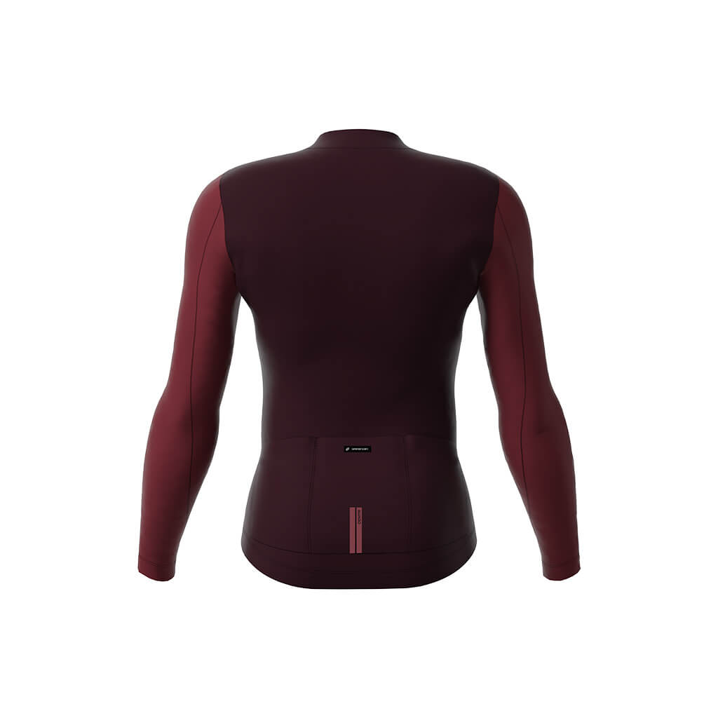 Men's Long Sleeve Thermal Jersey (Mulberry)