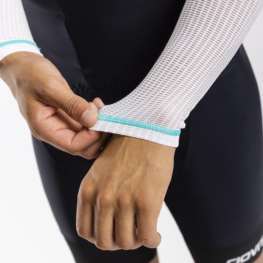 Men's DriRelease Long Sleeve Baselayer (White)