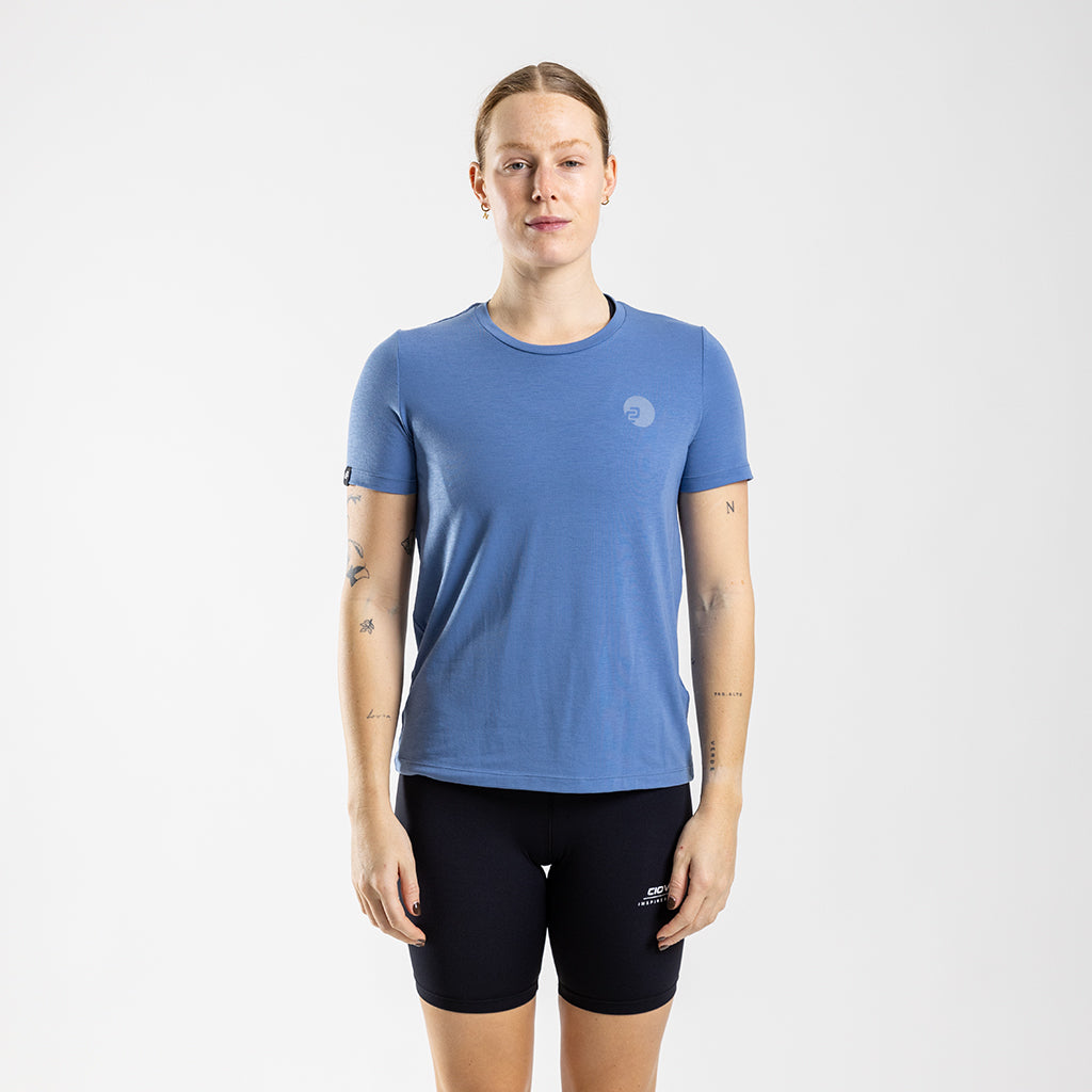 Women's Core Casual T Shirt (Elemental Blue)
