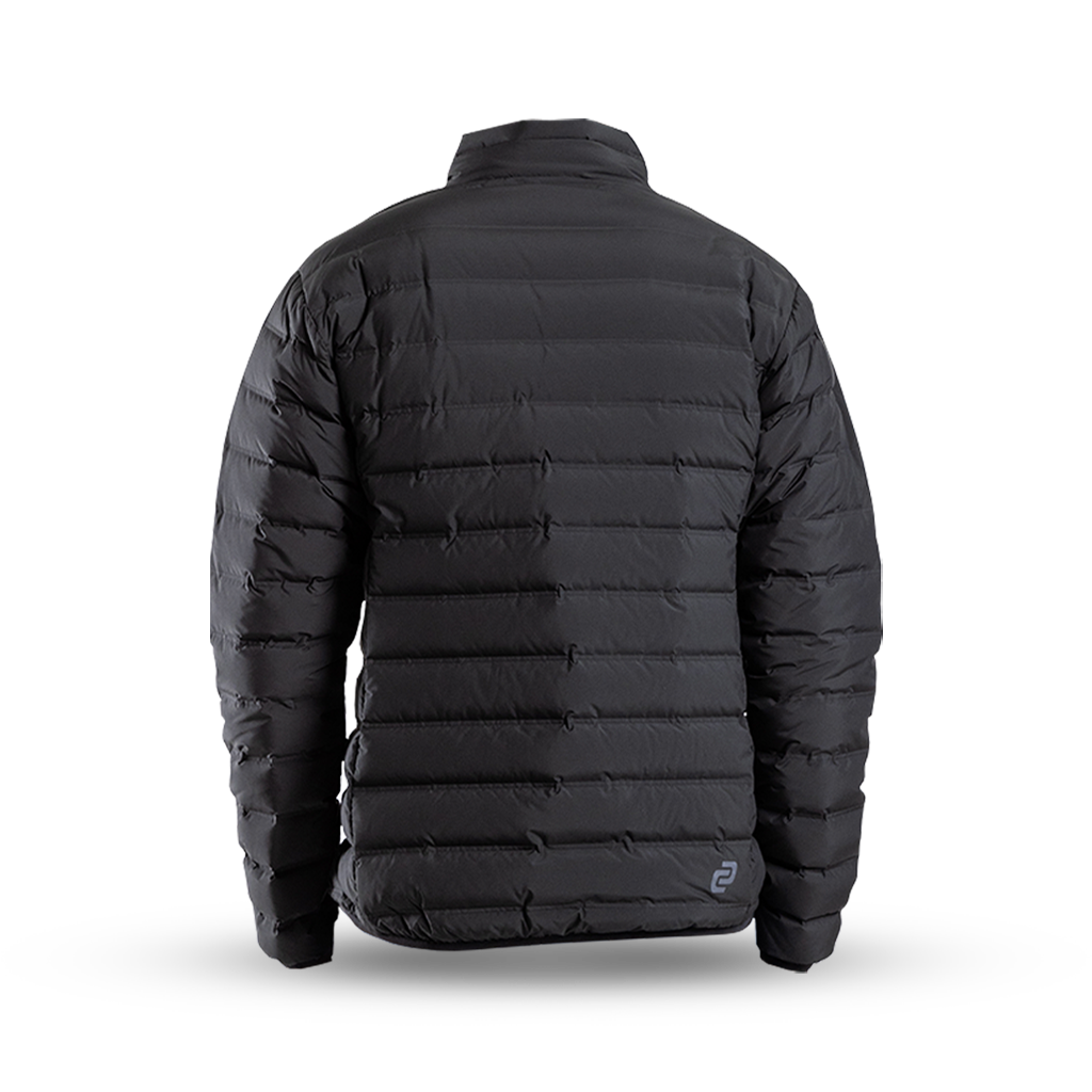 Men's Down Puffer Jacket (Black)