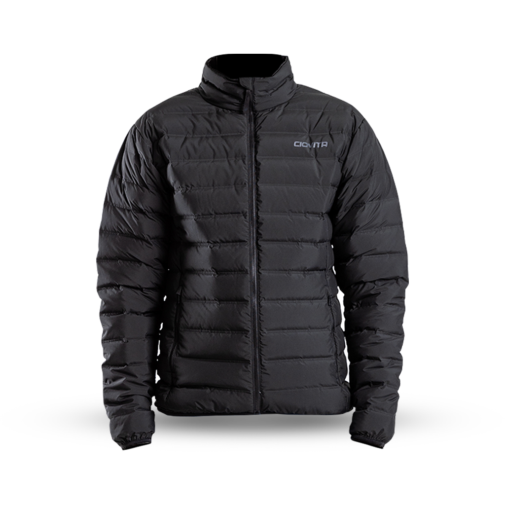 Men's Down Puffer Jacket (Black)