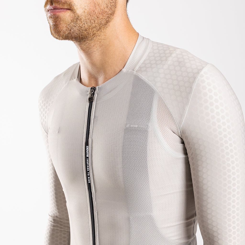 Men's Apex H1 Svelto Long Sleeve Jersey (Almond)