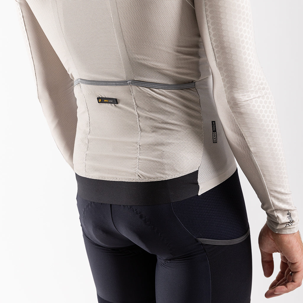 Men's Apex H1 Svelto Long Sleeve Jersey (Almond)