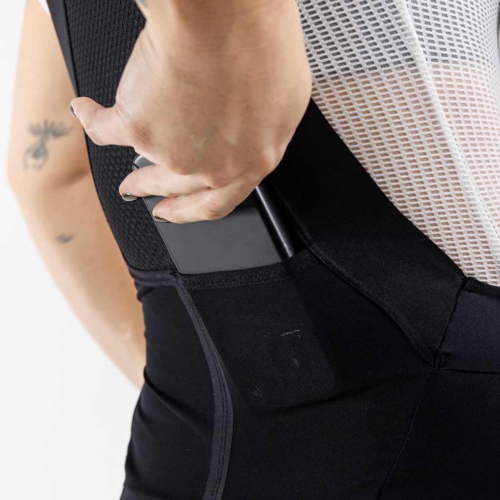 Women's Altura Cargo Bib Shorts (Black)