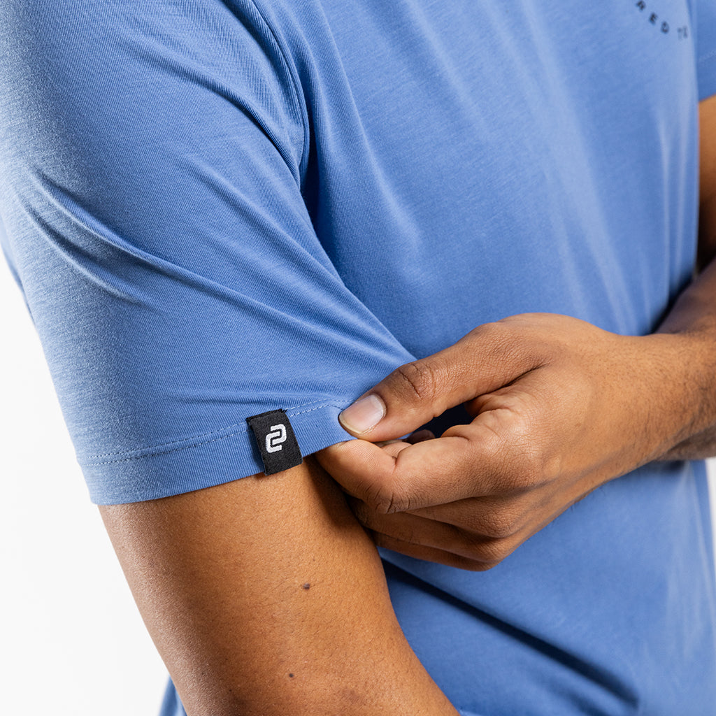 Men's Core Casual T Shirt (Elemental Blue)