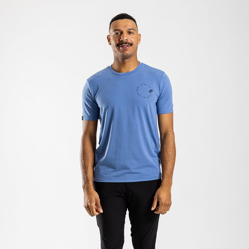 Men's Core Casual T Shirt (Elemental Blue)