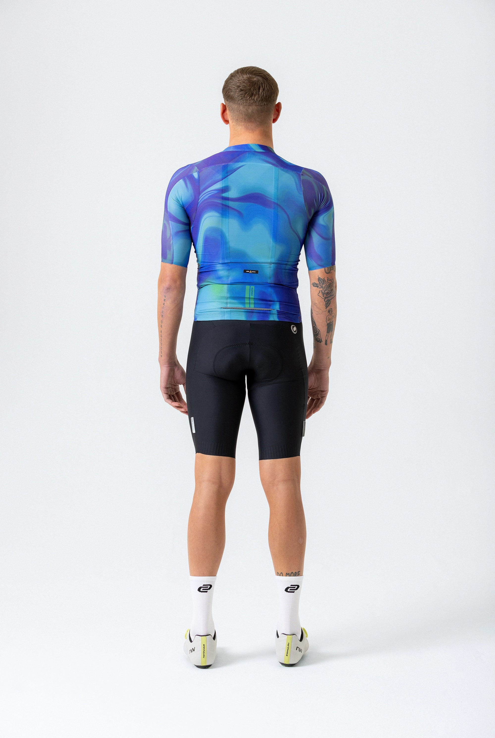 Men's Apex H1 Pro Fit Jersey (Navy Swirl)