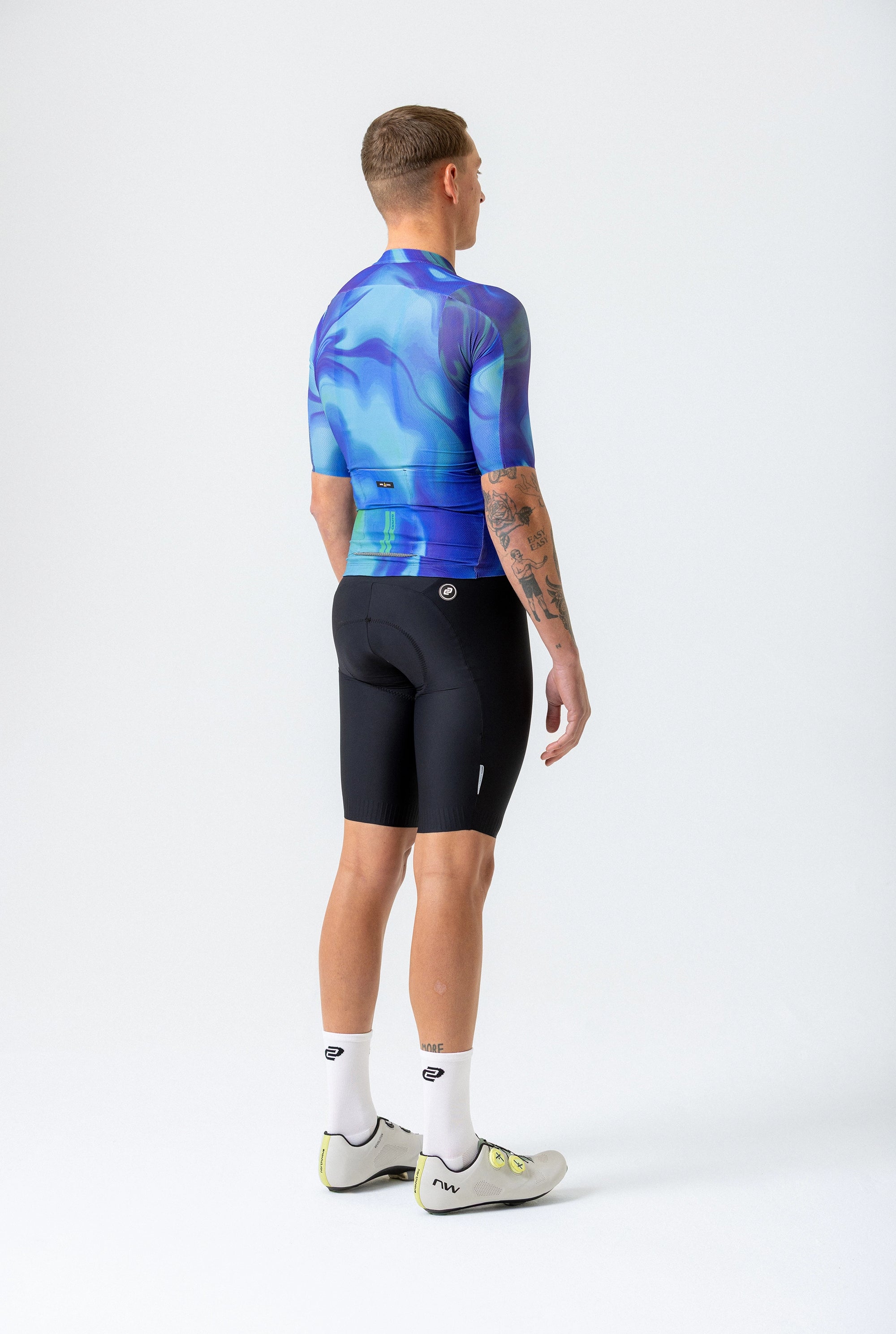 Men's Apex H1 Pro Fit Jersey (Navy Swirl)