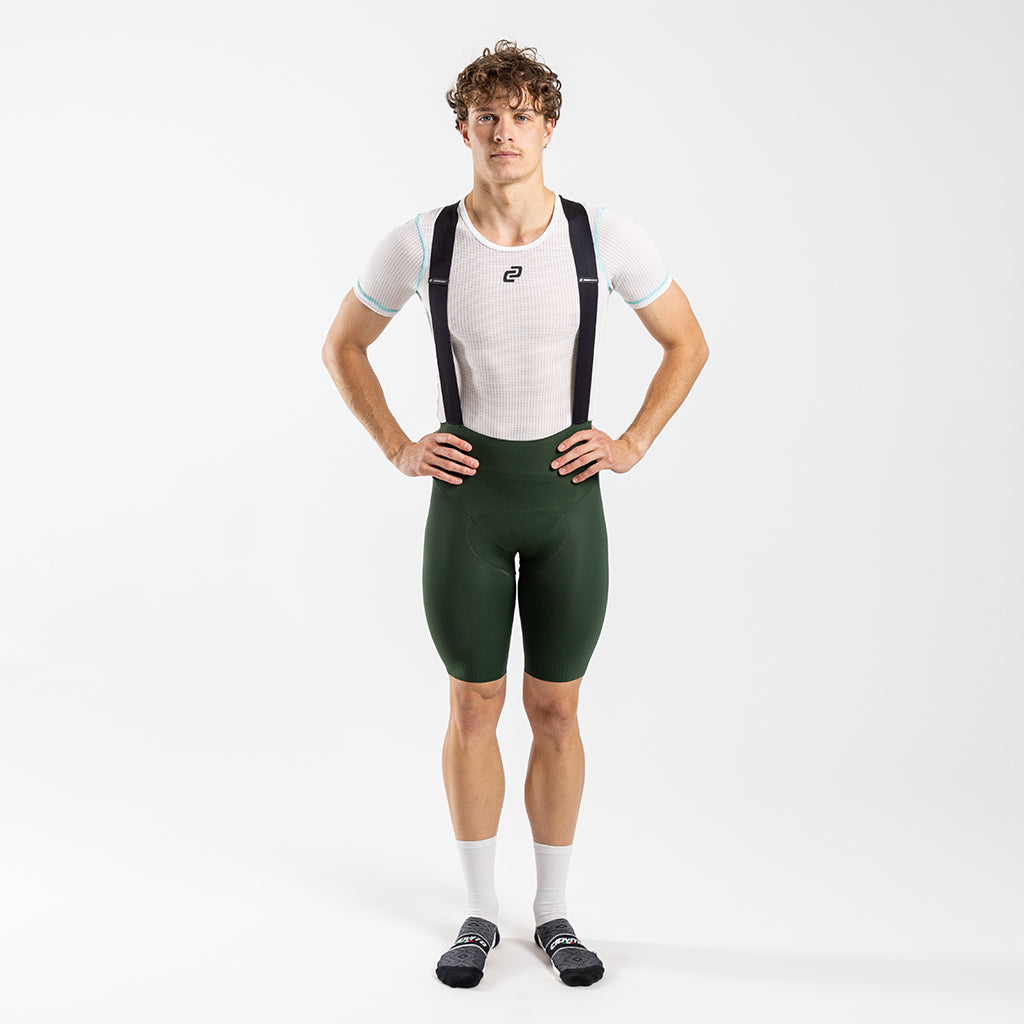 Men's Supremo Velocé Bib Shorts (Forest)