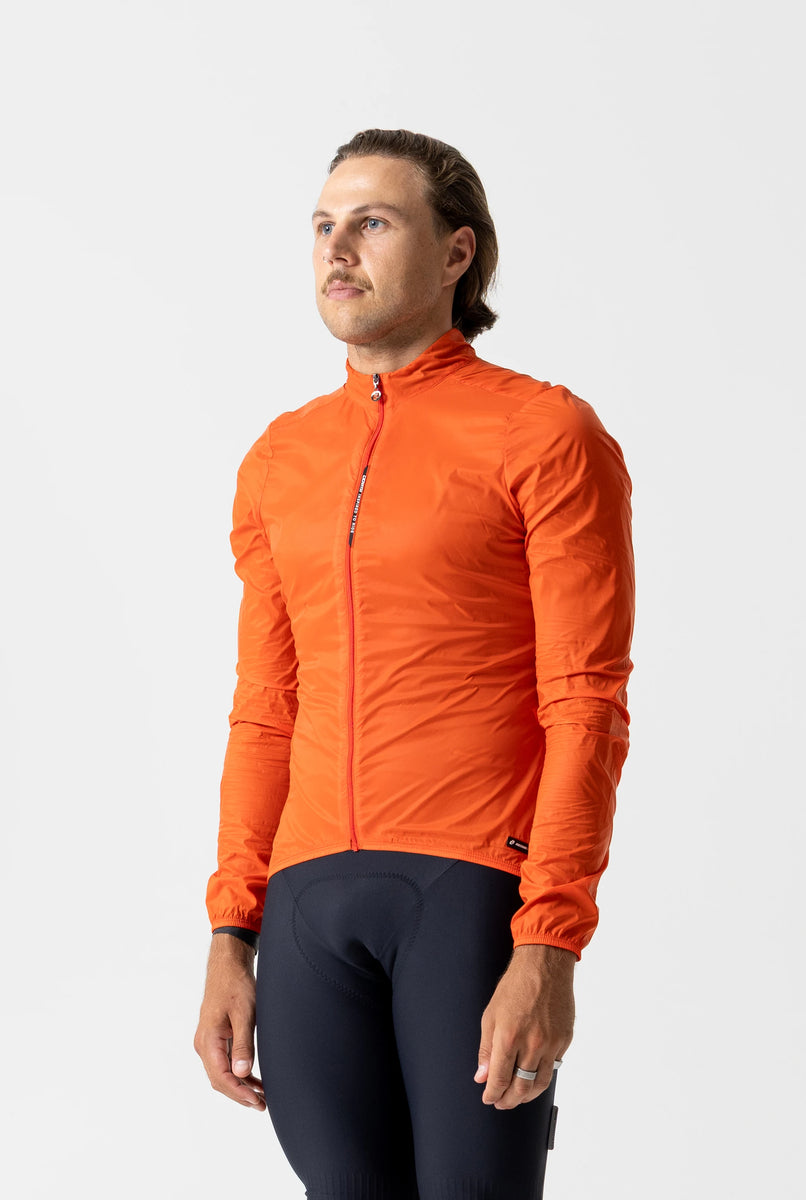 Men's Alto Corsa Windproof Jacket (Orange) – CIOVITA