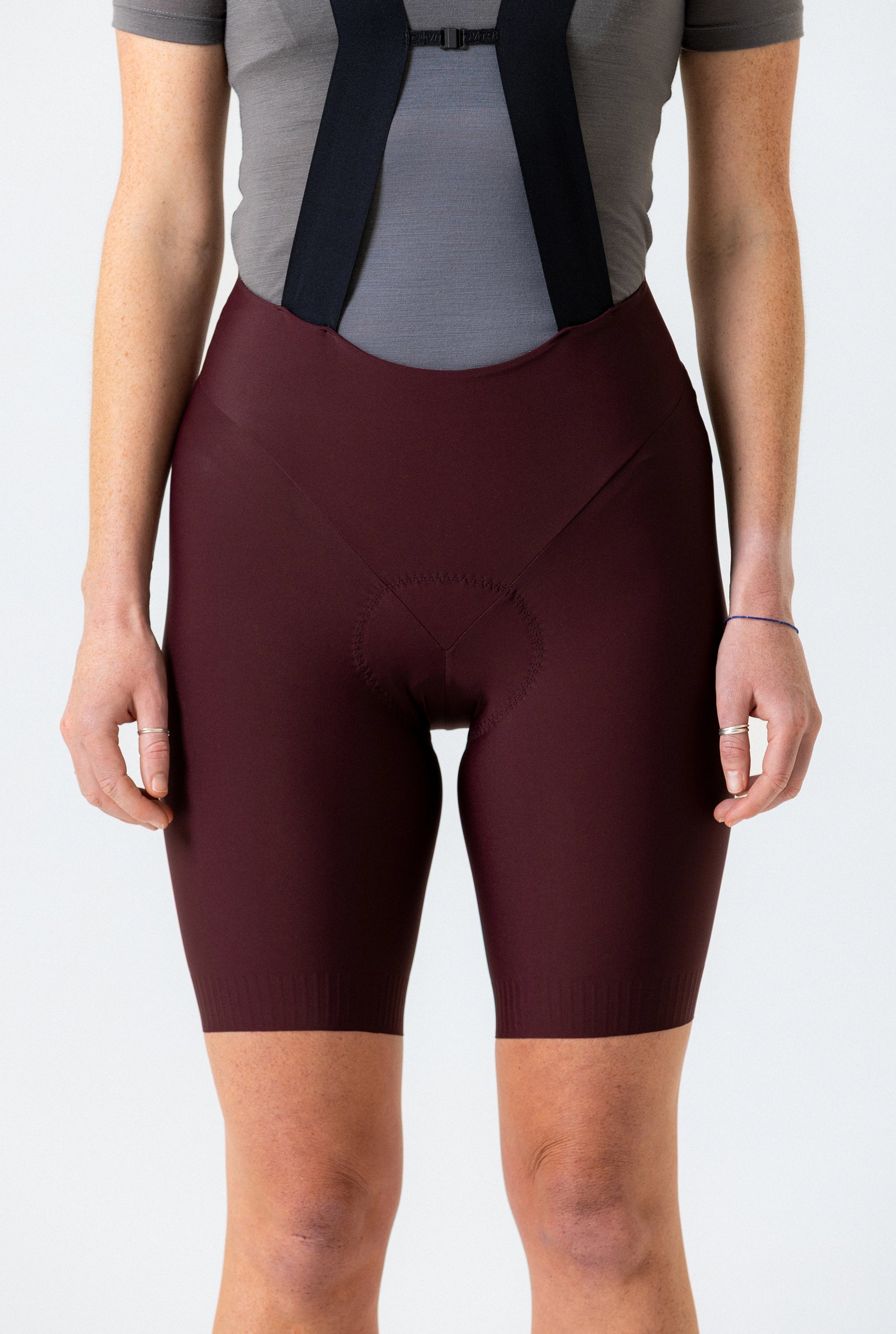 Women's Supremo Pace Bib Shorts 2.0 (Coffee)