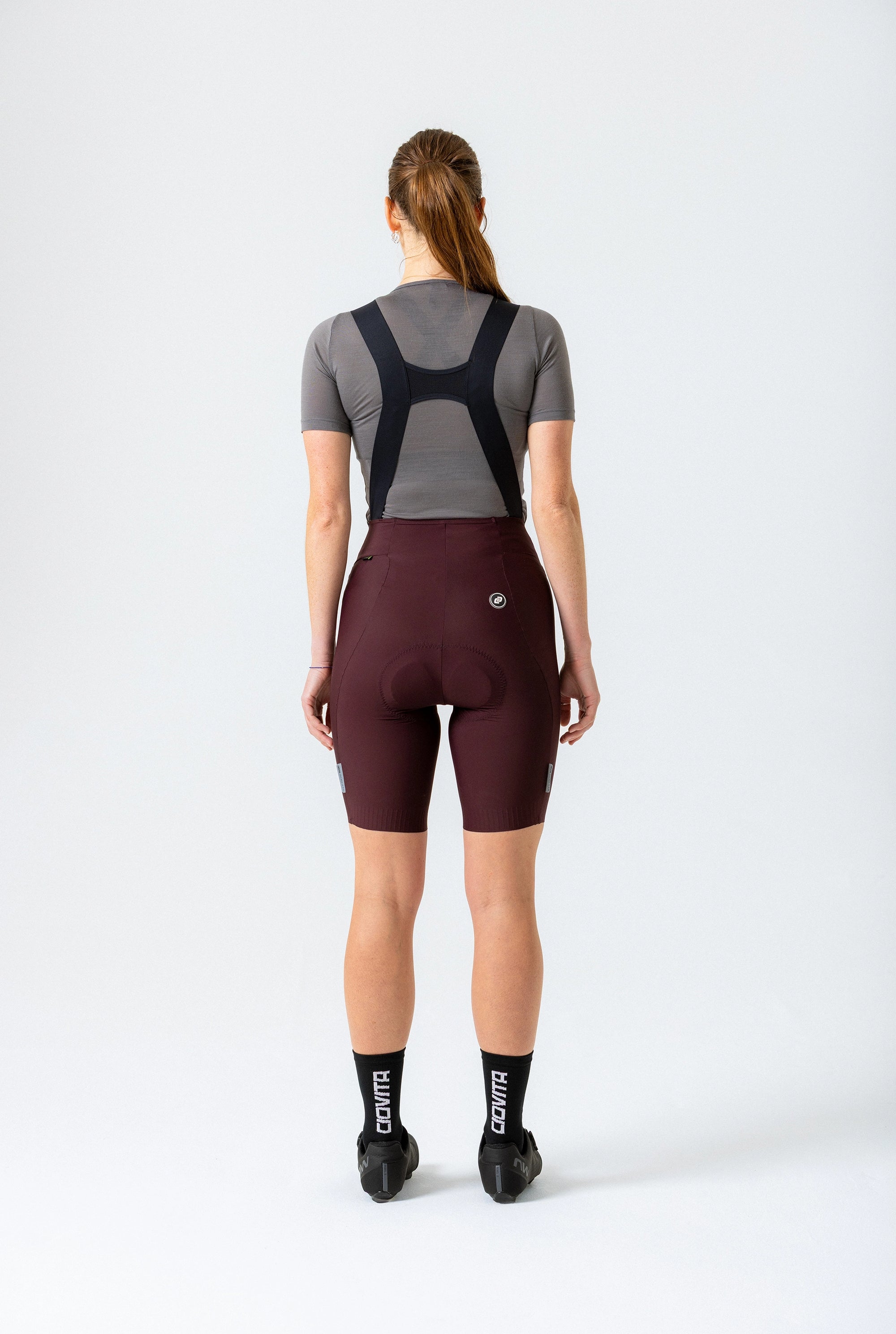 Women's Supremo Pace Bib Shorts 2.0 (Coffee)