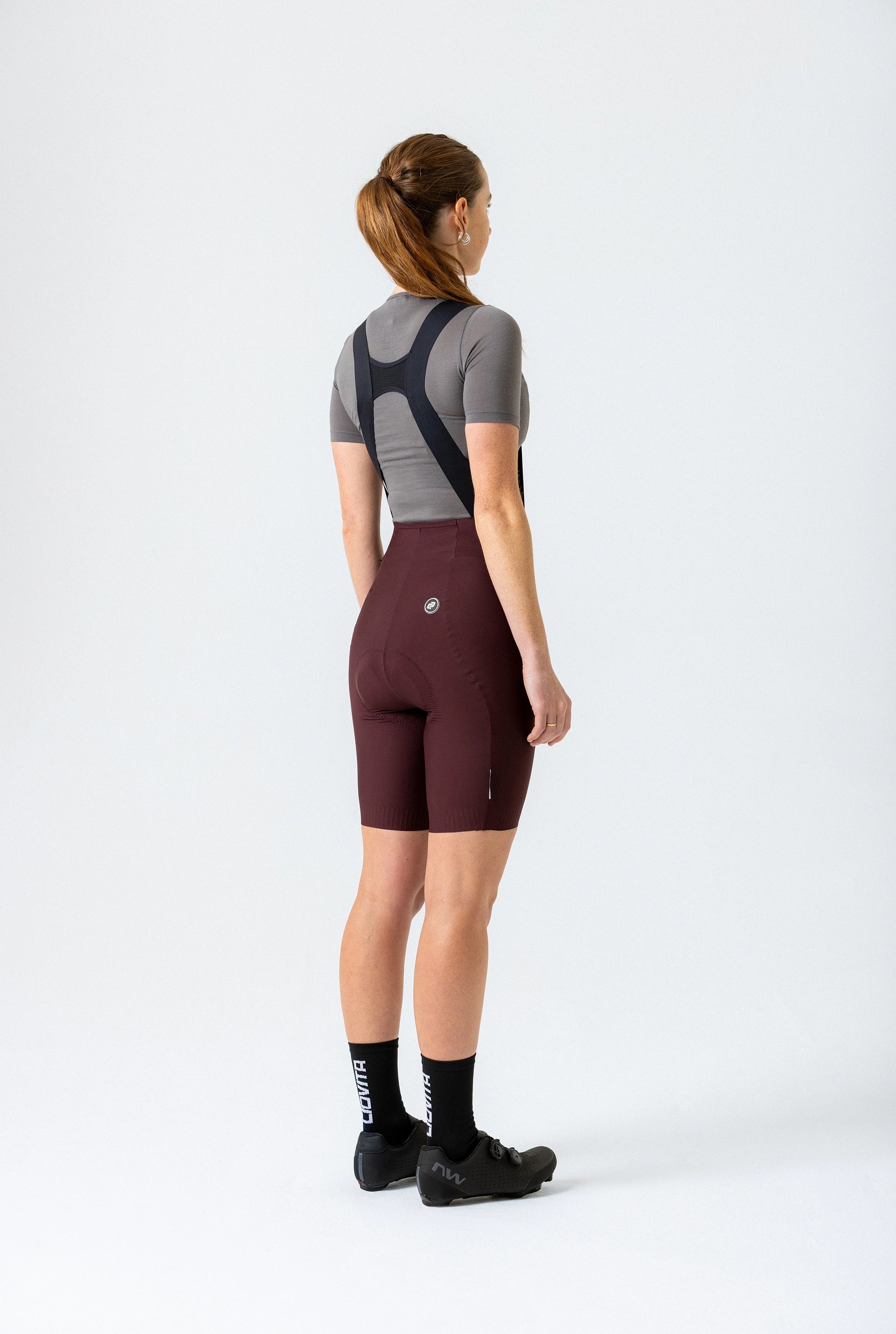 Women's Supremo Pace Bib Shorts 2.0 (Coffee)