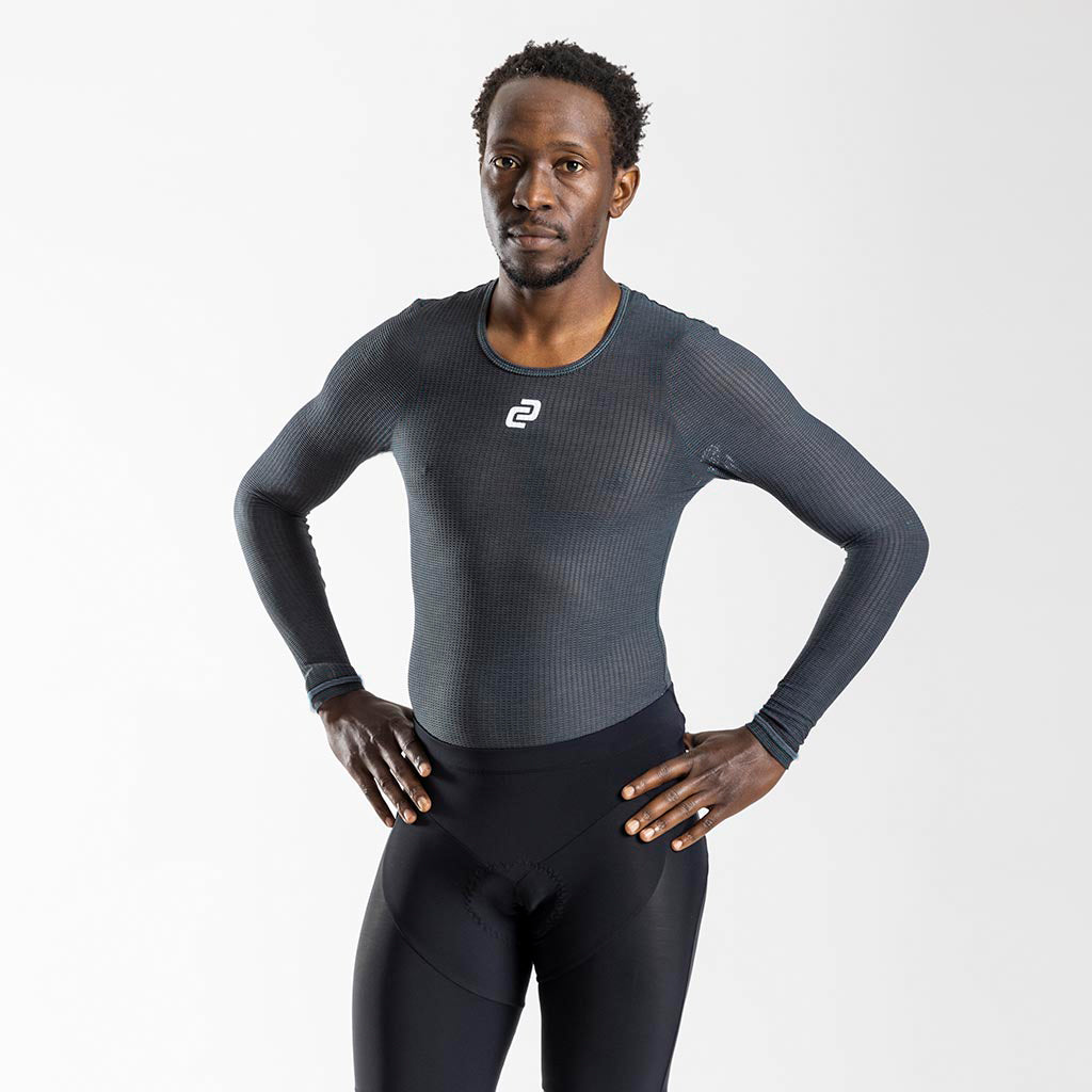 Men's DriRelease Long Sleeve Baselayer (Charcoal II)