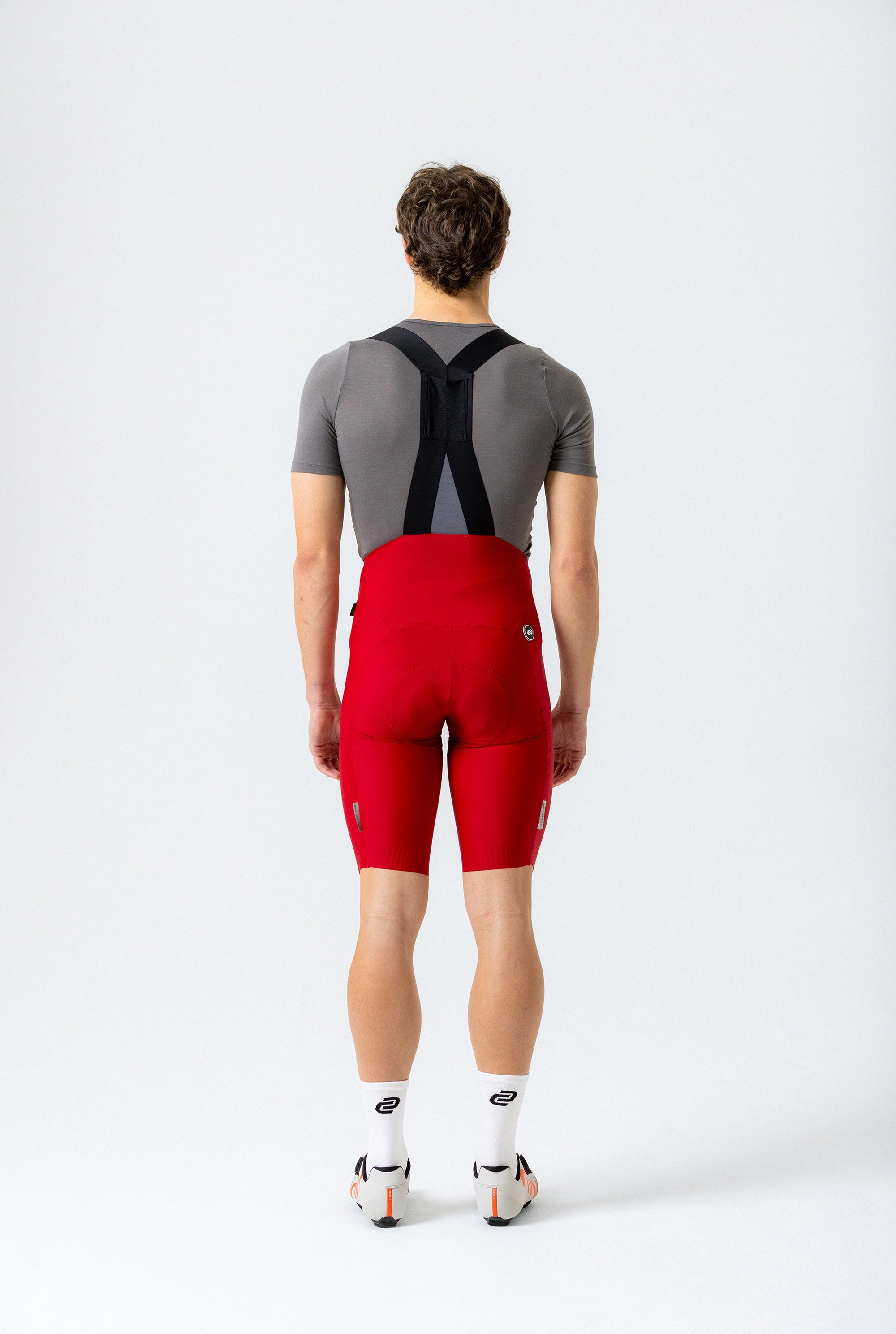Men's Supremo Velocé Bib Shorts 2.0 (Red)