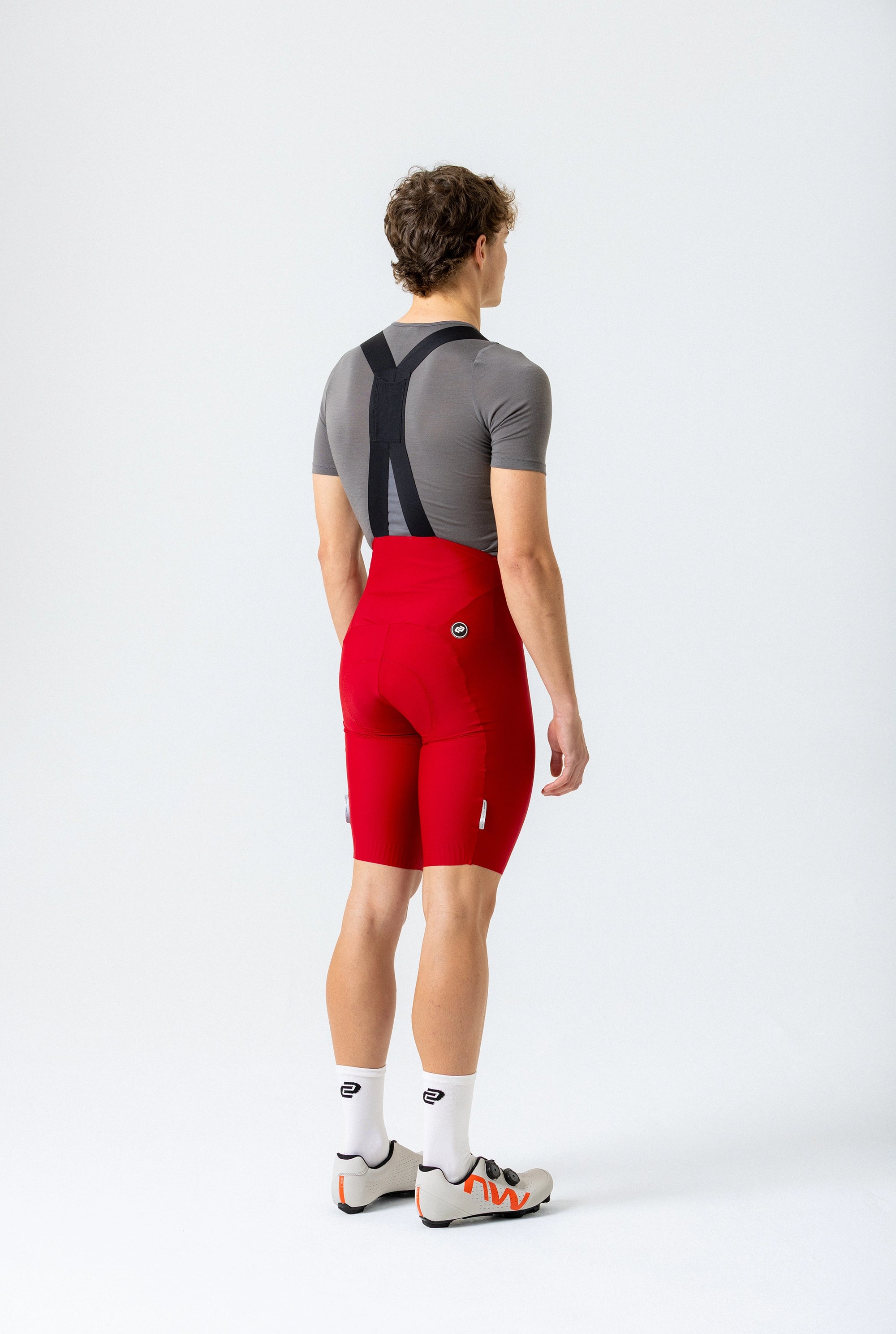 Men's Supremo Velocé Bib Shorts 2.0 (Red)