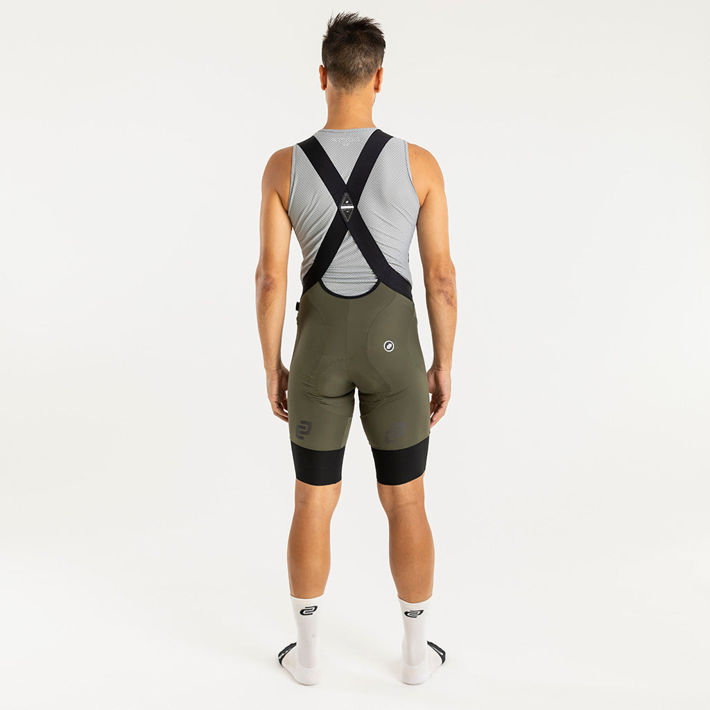 Men's Supremo Bib Shorts (Olive)