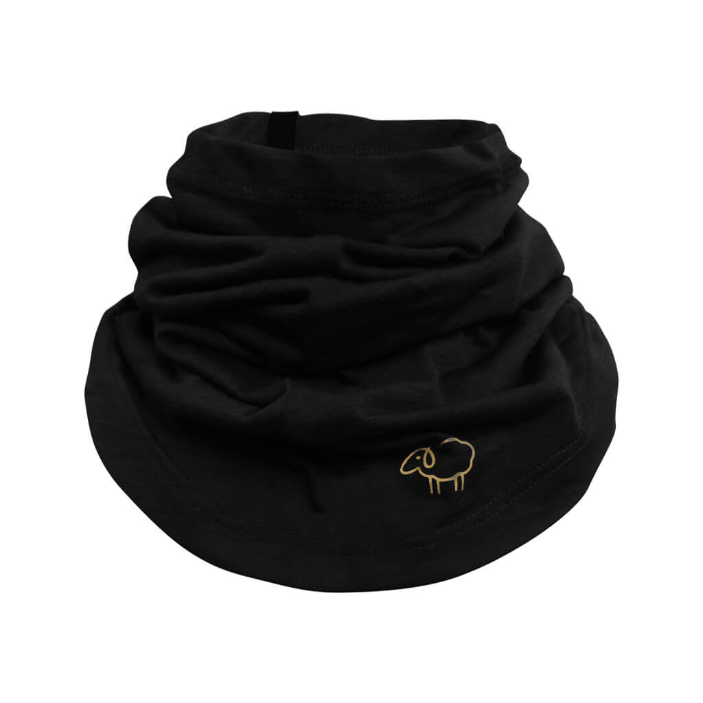 Merino Winter Weight Collar VitaTube (Black)