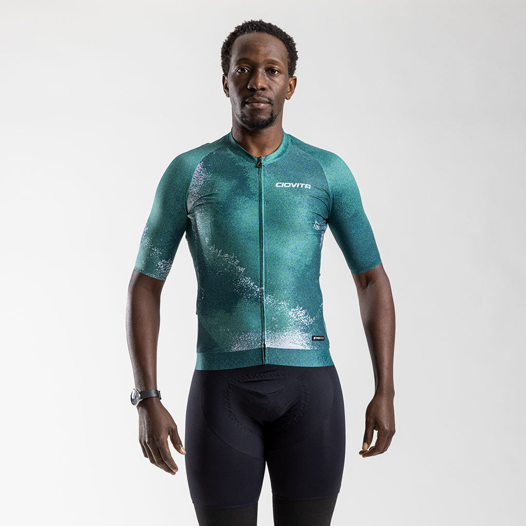 Men's Citta Corsa Race Fit Jersey (Teal)