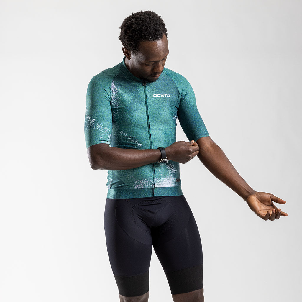 Men's Citta Corsa Race Fit Jersey (Teal)