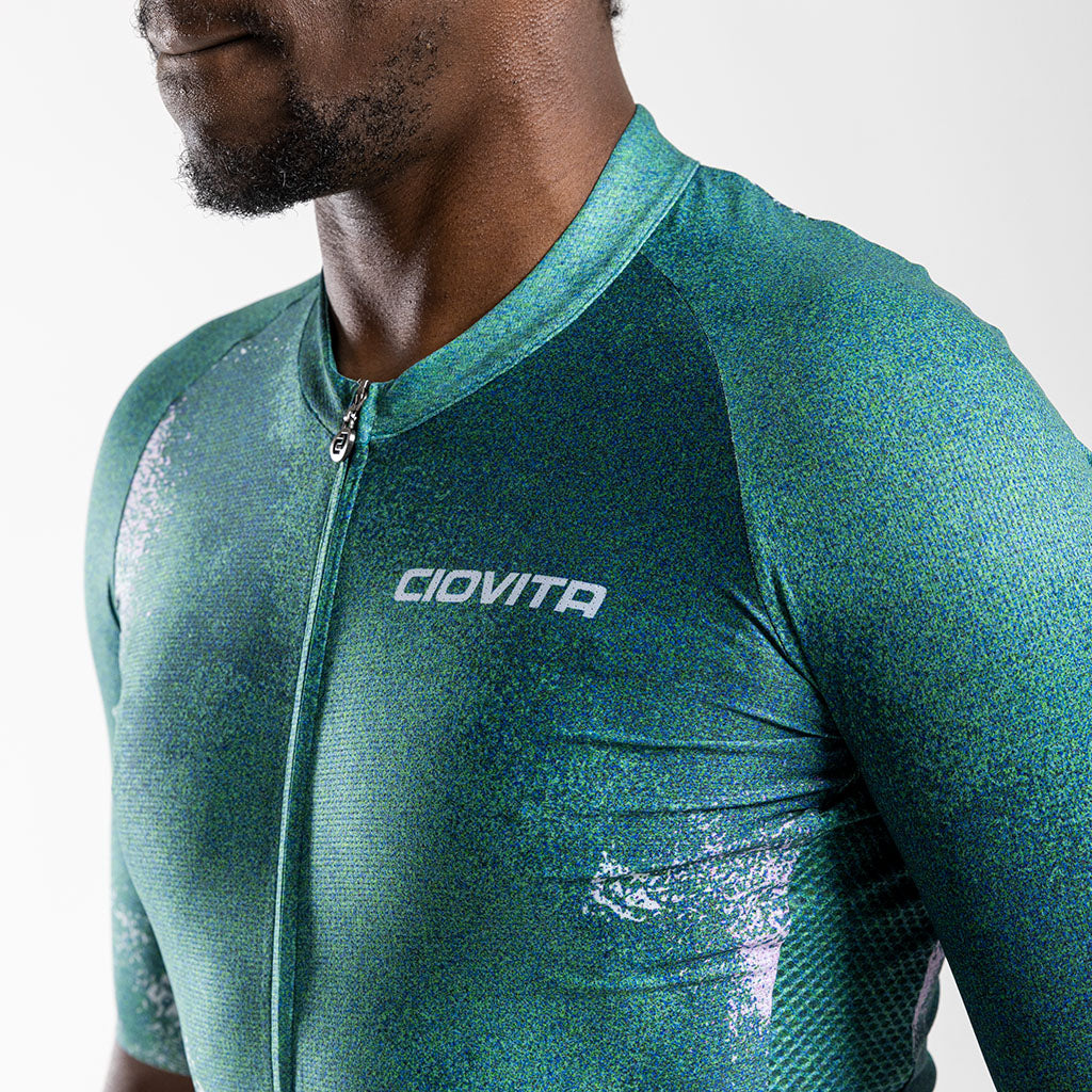 Men's Citta Corsa Race Fit Jersey (Teal)