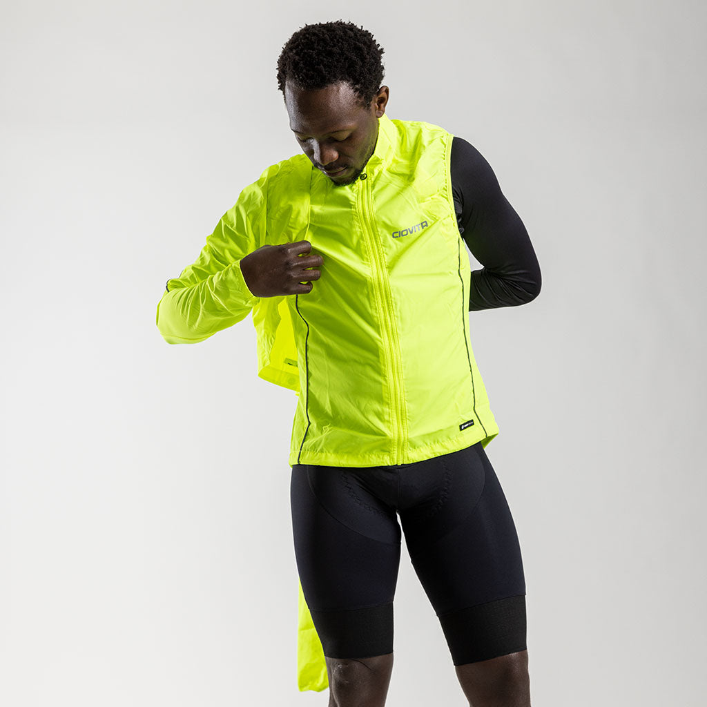 Men&#39;s Vindex Cycling Jacket/Gilet (Lumo)