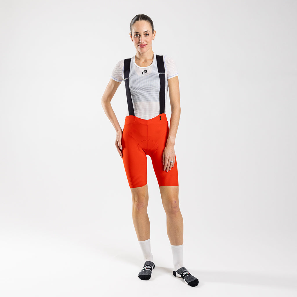 Women's Apex Elite Bib Shorts (Flame)