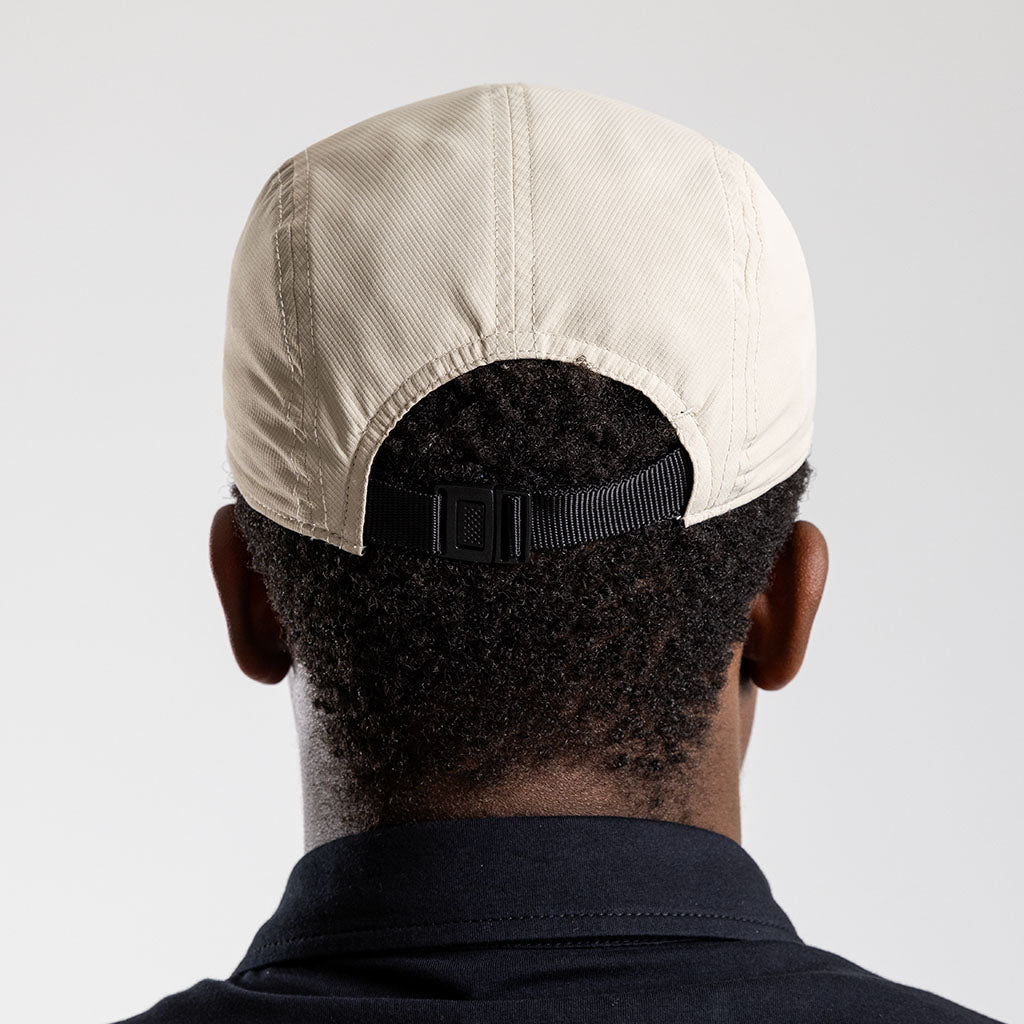Flat Peak Strap-back Cap (Sand)