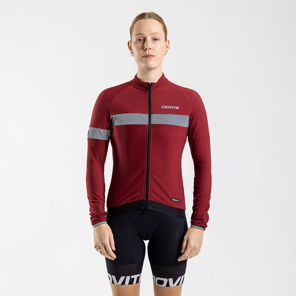Women's Faro Cycling Jacket (Red)