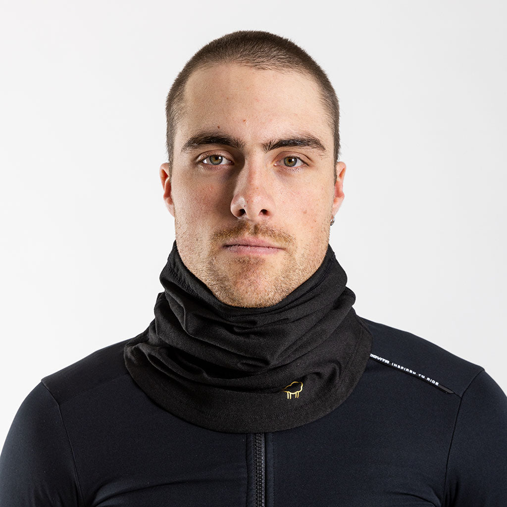 Merino Winter Weight Collar VitaTube (Black)