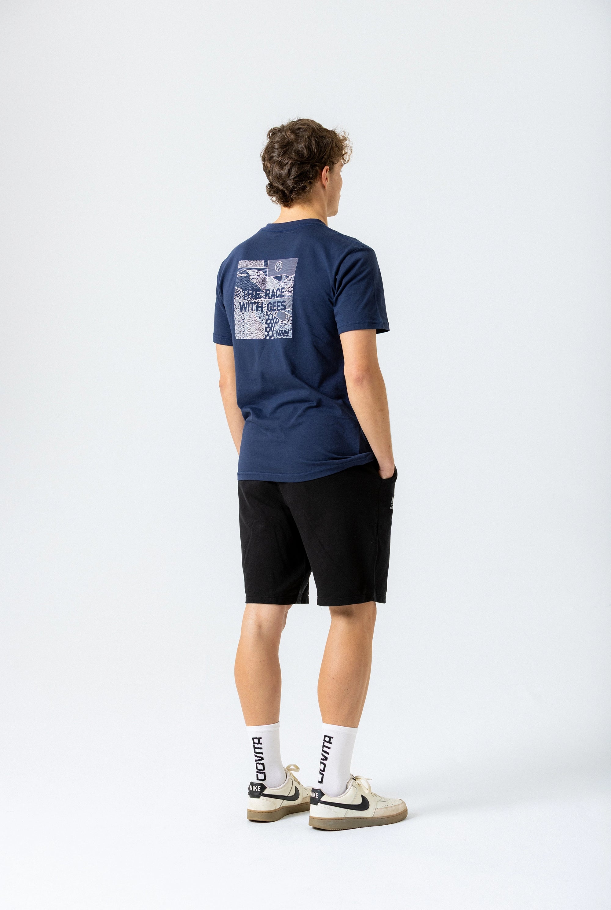 Men's FNB Wines2Whales T Shirt (Navy)