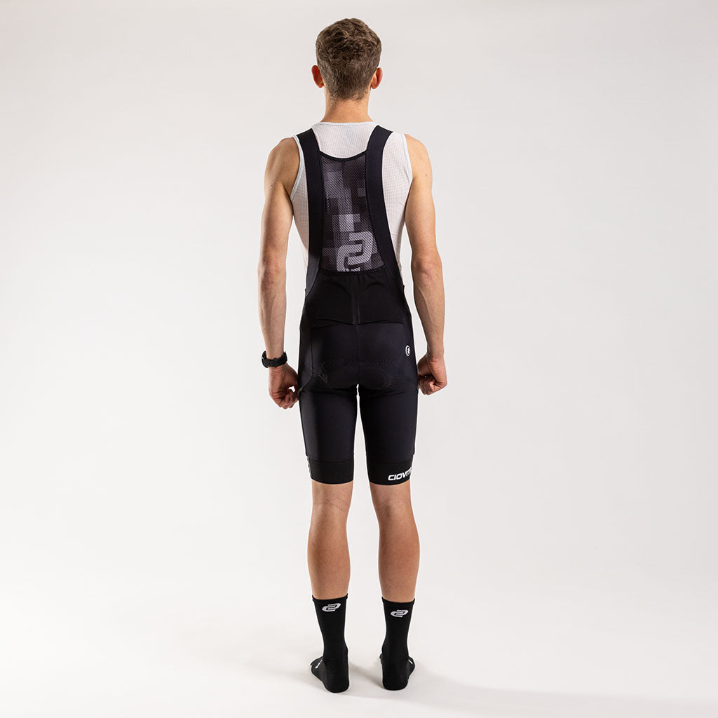 Men's Cargo Bib Shorts (Black) – CIOVITA