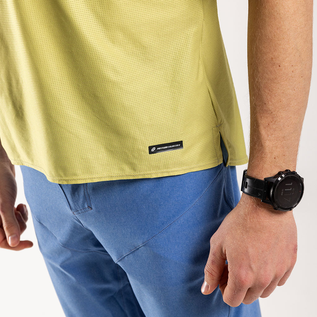 Men's Lightweight Short Sleeve Trail Tee (Pistachio)
