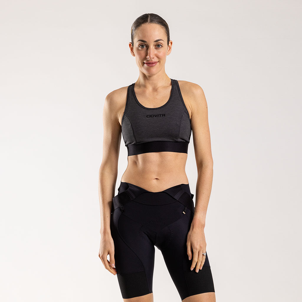 Women's Opera Supremo Sports Bra 2.0 (Charcoal)