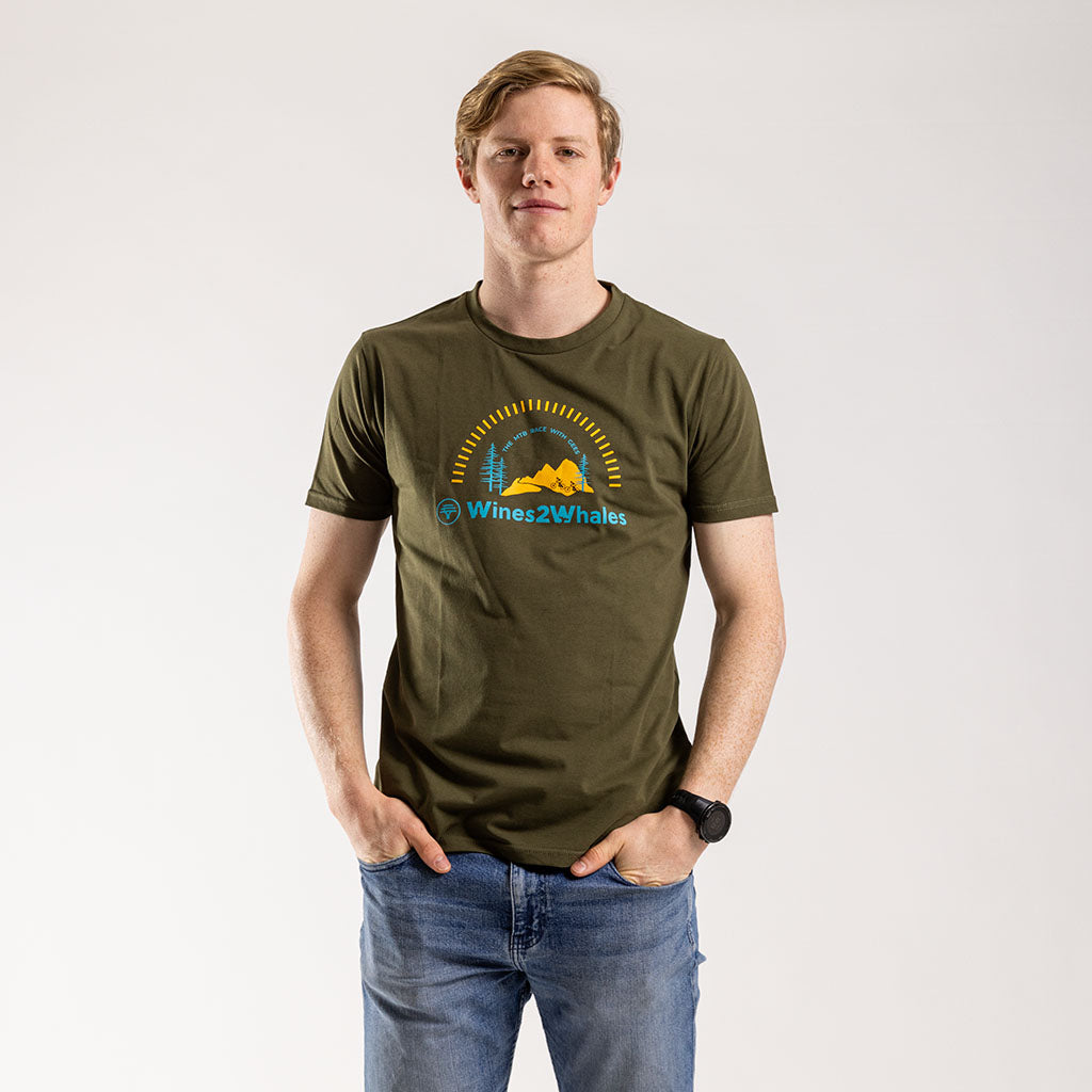 Men's FNB Wines2Whales 2023 T Shirt (Olive)