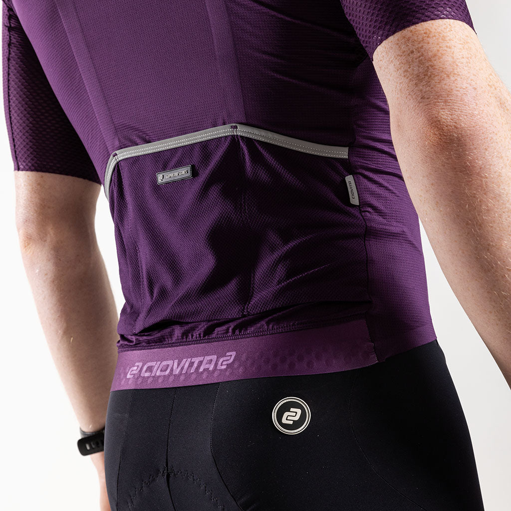Men's Tinta Flyweight Jersey (Plum)