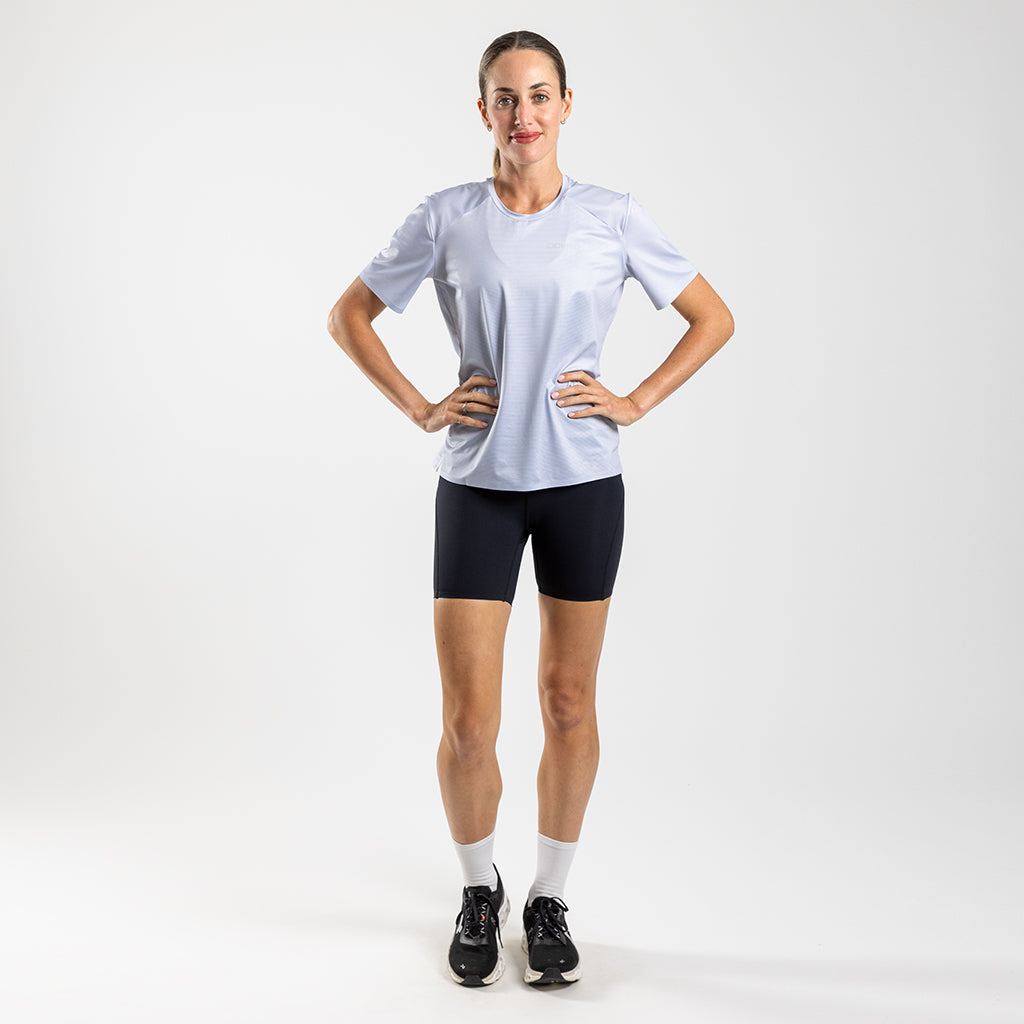 Women's 6 Inch Training Tights (Black)