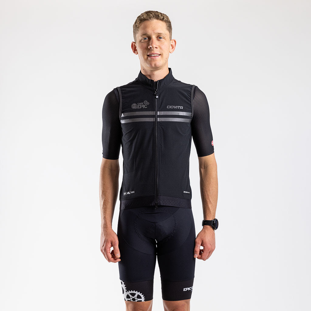 Men's Absa Cape Epic 2024 Reflective Gilet (Black)