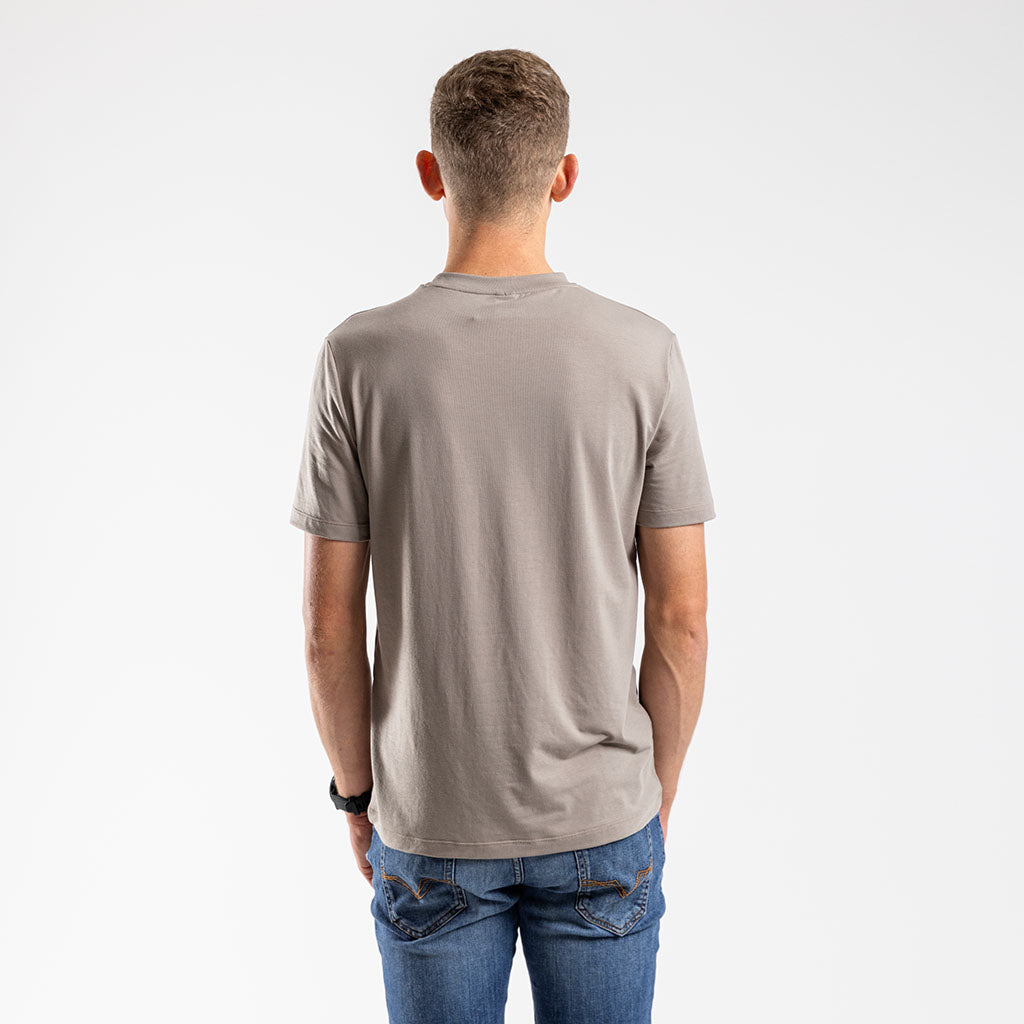 Men's Core Casual T Shirt (Stone)