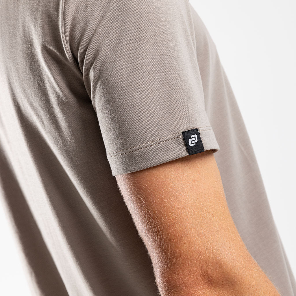 Men's Core Casual T Shirt (Stone)