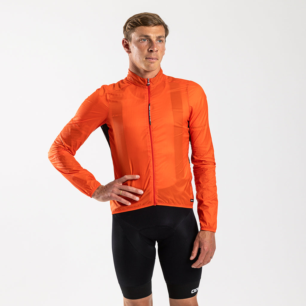 Men's Alto Corsa Windproof Jacket (Orange)