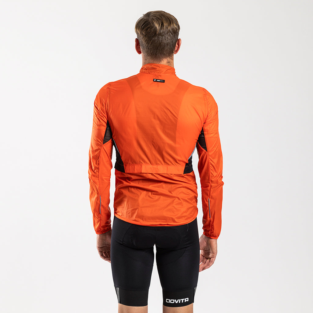 Men's Alto Corsa Windproof Jacket (Orange)