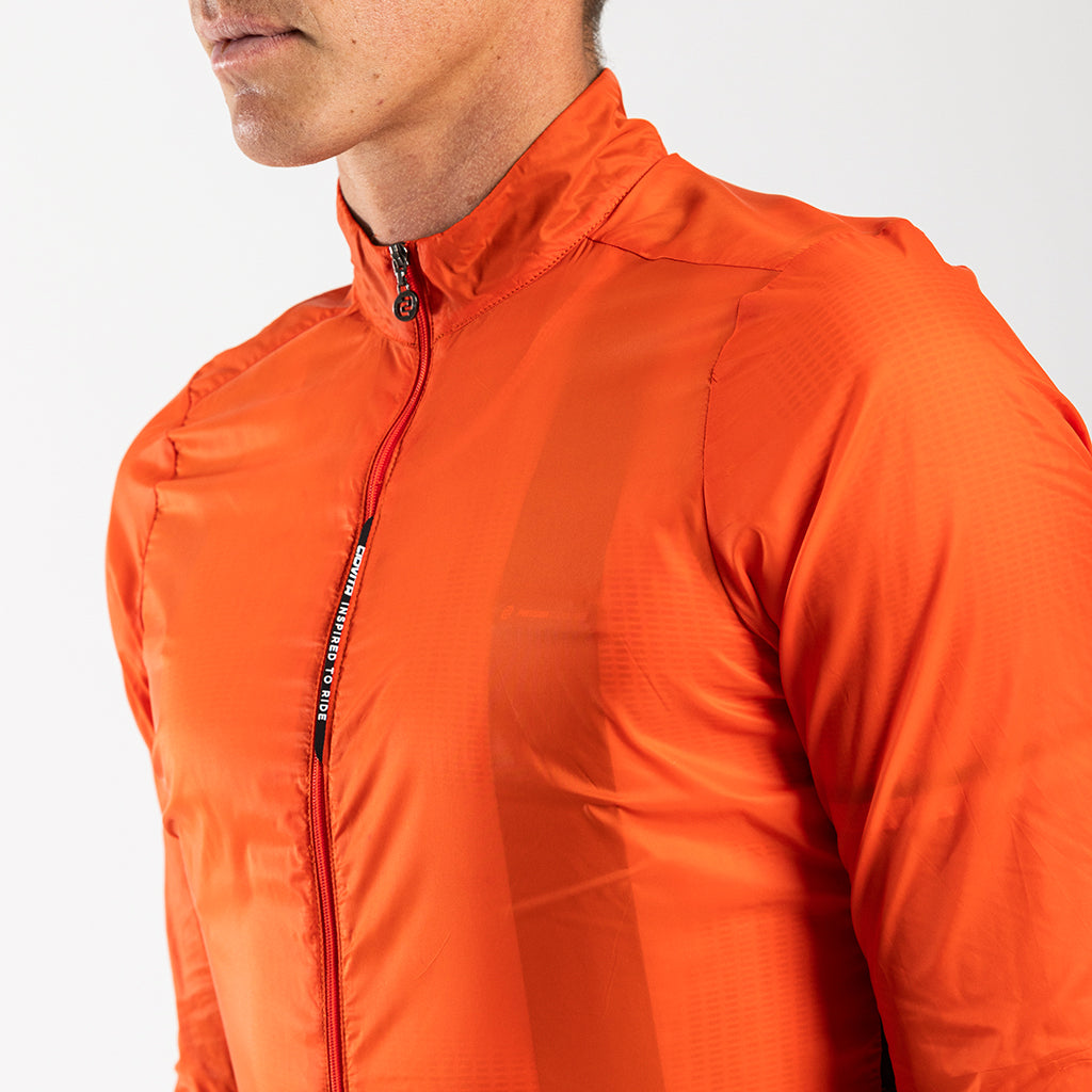 Men's Alto Corsa Windproof Jacket (Orange)