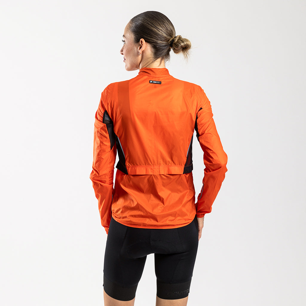 Women's Alto Corsa Windproof Jacket (Orange)