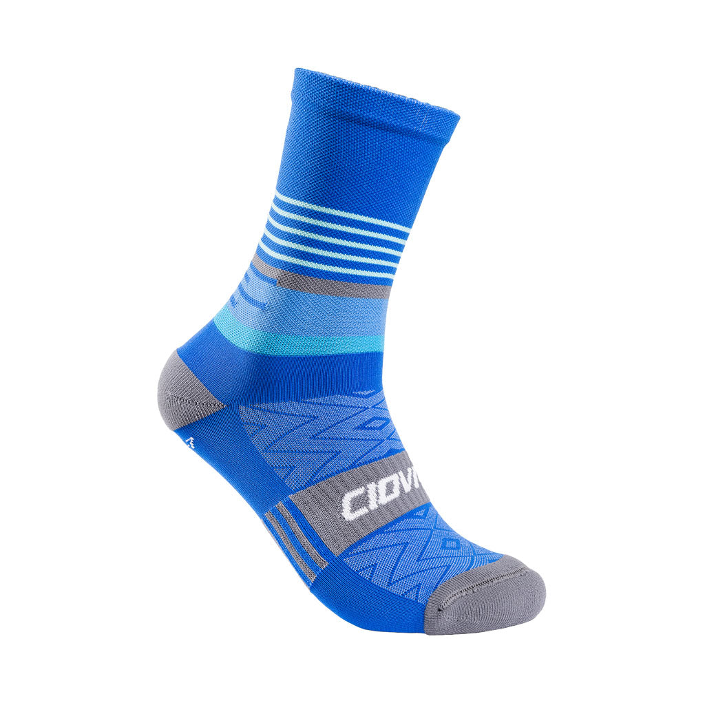 Crew Socks (Blue Stripe)