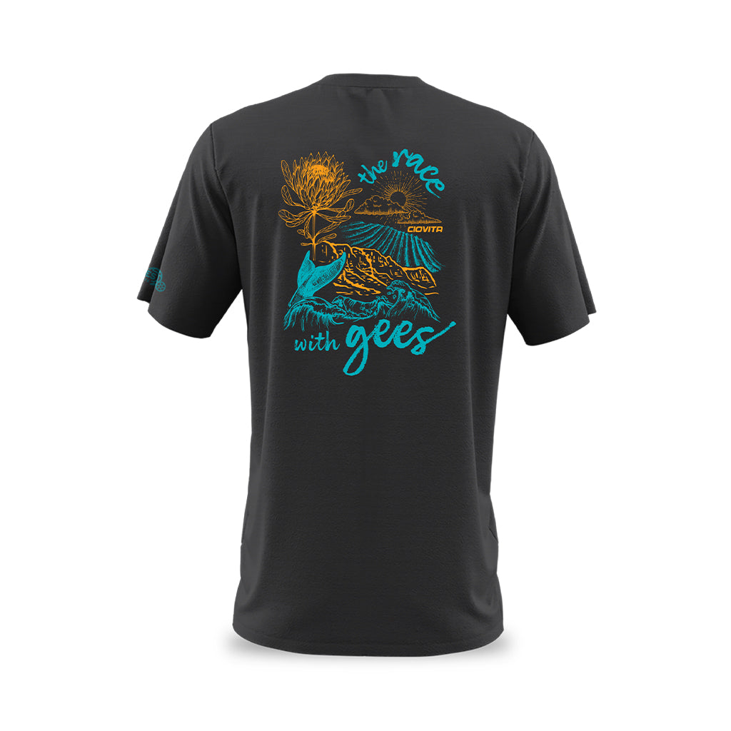 Men's FNB Wines2Whales 2024 Gees T Shirt (Charcoal)