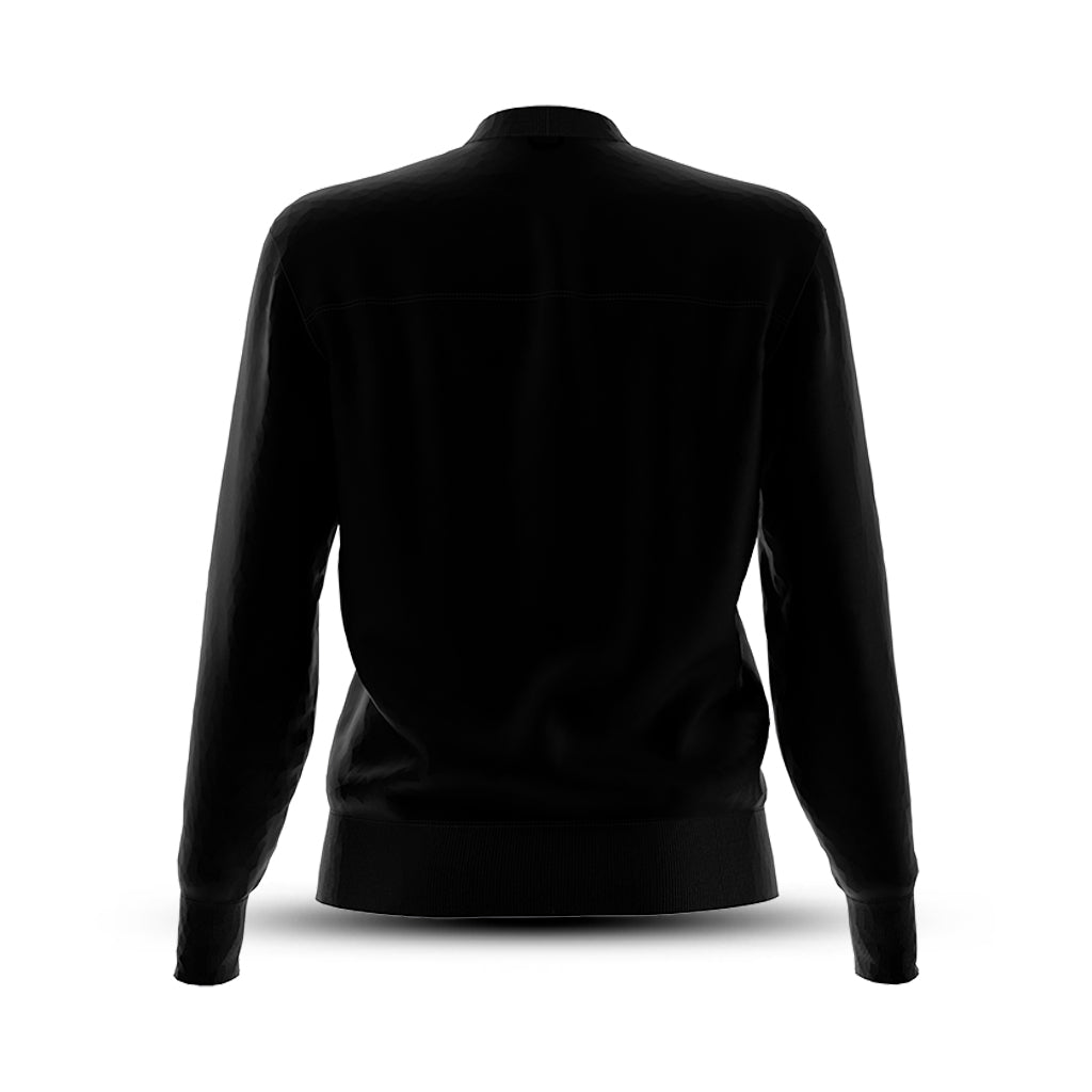 WMN NGB BLANK BLACK CREW NECK